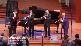 Sir James Galway  Reicha Sinfonico for 4 Flutes Part 1