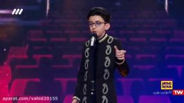 خوانندگی پسر نوجوان خواننده پارسا خائف در مرحله نیمه نهایی عصر جدید