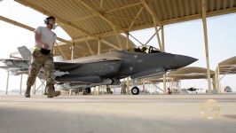 F 35A تیک آف جنگنده های اف 35 فول لود امریکا امارات