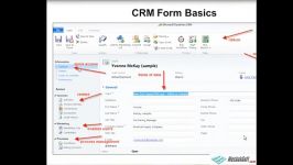 آموزش CRM مدیریت ارتباط مشتری basic forms