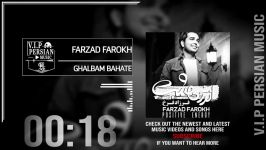 Farzad Farokh Ghalbam Bahate فرزاد فرخ قلبم باهاته