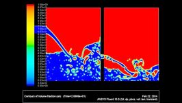 آنالیز پرشدن مخزنآموزش فلوئنت Ansys Fluent Training