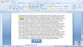 مایکروسافت آفیس ورد 12 optipn display Microsoft Word