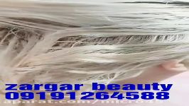 آموزش خدمات کاربا مواد، ریباندینگ بوتاکس مو 09191264588 Zargar