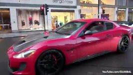 صدای اگزوز مازراتی نووتیک maserati granturismo novitec