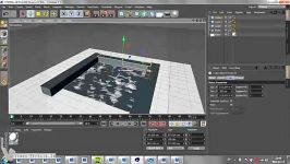 آموزش سوم ساخت متریال آب برنامۀ Cinema4D.