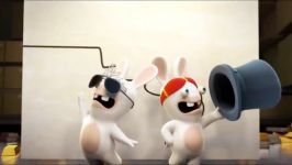 انیمیشن خرگوش های بازیگوش قسمت 408  rabbids invasion