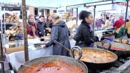 African Street Food from Ghana. Amazing Looking Pots and Pans. London