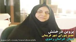 پروین درخشش توانمندسازی اقتصادی زنان اولویت هاست