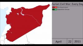 Syrian Civil War Every Day