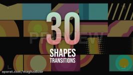 دانلود رایگان مجموعه ترانزیشن اشکال Shape Transitions Pack