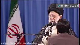 دیدار امام خامنه ای دانشجویان جلسه ای پر صراحت صمیمیت