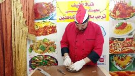 Shawerma ماهی های پرتقال سالم مغذی