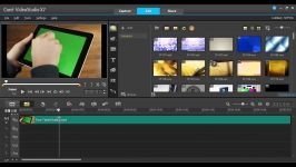 آموزش حذف پرده سبزکروماکی در Corel VideoStudio Pro X7