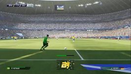 گیم پلی بازی PES2015 بین دو تیم آلمان برزیل