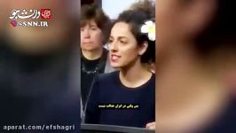 سخنرانی مسیح علینژاد در پارلمان کانادا؛ «ما خواستار تحریم ایران هستیم»