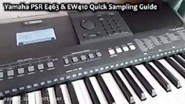 New EXCITING Quick Sampling Feature  Yamaha PSR E463