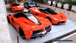 صدای اگزوز فراری لافراری موناکو Ferrari LaFerrari