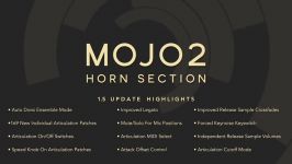 MOJO 2 Horn Section 1.5 Update Overview