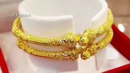 طلا  دستبند طل ا گلو بند طلا Latest Designer Gold Bangle