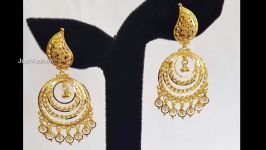 طلا  دستبند طل ا گلو بند طلا Latest Gold Earring Designs