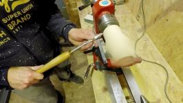 خراطی چوب  اپوکسی  Woodturning  The Violet Vessel