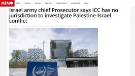 Israel Says ICC Has No Jurisdiction To Investigate Palestine Israel Conflict