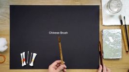 آموزش نقاشی   Cotton Swabs Q tips Easy Tree Painting Techniques for Beginners