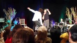 Jared Padalecki and Jensen Ackles showing off their fly