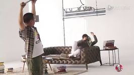 kim woo bin for kfc china cf making  bts