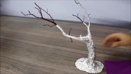 صنایع دستی جالب زیبا   How to Make a Dead Tree  Diorama  Driftwood