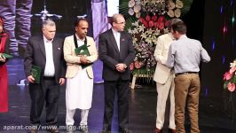 آقای نادر ابراهیمیان مدال نقره مقام دوم دیپلم افتخار برای سرودن شعر سپید