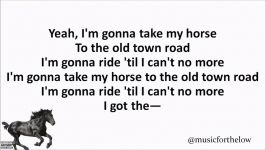 آهنگ Old Town Road Lil Nas X