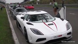 Koenigsegg Madness 2x Agera R 2x CCXR 4x Carrera GT Zon