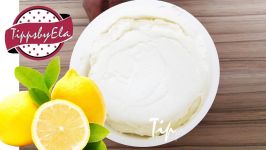 کرم لیمو کیک کیک دسر لیمو خود را دستورالعمل کرم سریع