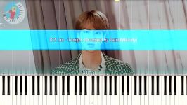 BTS Jin 【Tonight Piano Tutorial】 Piano Sheet Music