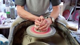 هنر سفال گری  Making a Simple Pottery Butter Dish