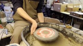 هنر سفال گری  Making a Pottery Spout Rimmed Bowl on the Wheel