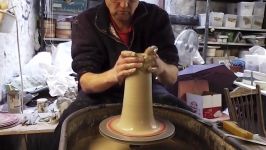 هنر سفال گری  Making a Pottery Lighthouse Shorter Version