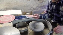 هنر سفال گری  My Pottery Making Batts How to make them.