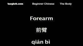 Body  Learn Mandarin Chinese with Langhub