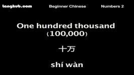 Numbers 2  Learn Mandarin Chinese