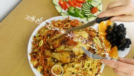 طرزپخت قابلی پلو مرغ شکم پرMurgh Qabili Pulao Recipe