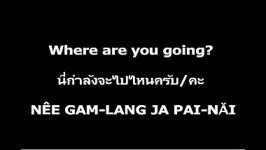 Taxi Phrases  Learn Thai with Langhub com