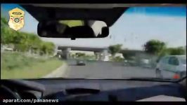 فرار دیوانه‌وار راننده پراید دست پلیس در جنوب تهران