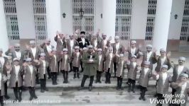 رقص آذربایجانی آذدا گروه آیلان  پشت صحنه