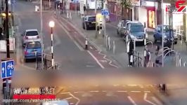 اقدام وحشیانه زوج جوان انگلیسی پیرمرد نگون بخت در خیابان