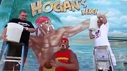 هالک هوگن در چالش سطل آب یخ Hulk hogan