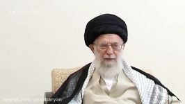 امام خامنه ای ترامپ را شایسته مبادله پیام نمی دانم