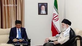 امام خامنه ای اینکه ترامپ می گوید قصد تغییر رژیم را ندارد یک دروغ است